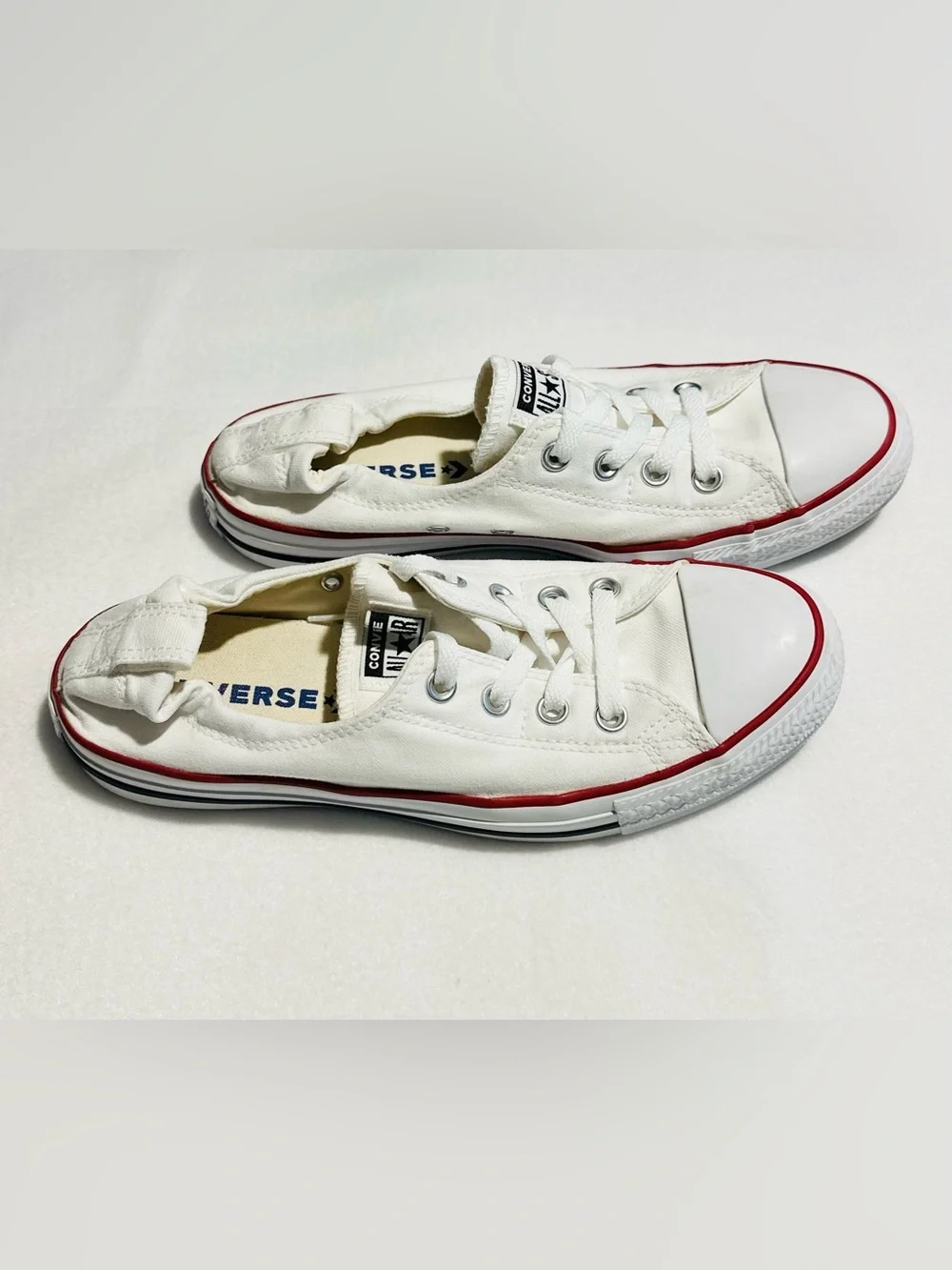 Converse Women’s All Star Chuck Taylor Shoreline Slip-On Comfort Canvas Sneaker - Picture 4 of 6